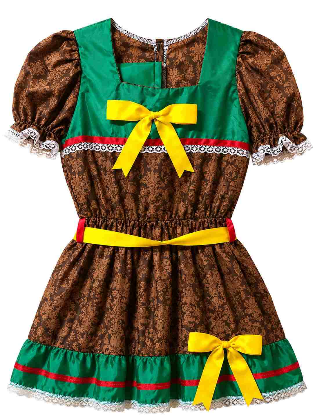 VESTIDO JUNINO ESTAMPADO REF 7126